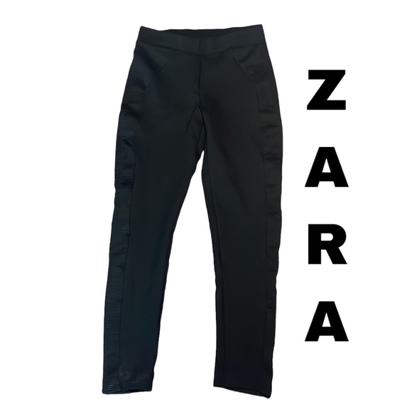 Zara Pants - NWOT Zara moto style leggings